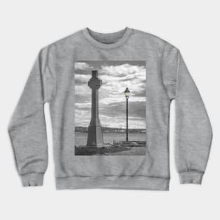 Irish Settlers Celtic Cross Charlottetown Canada Crewneck Sweatshirt